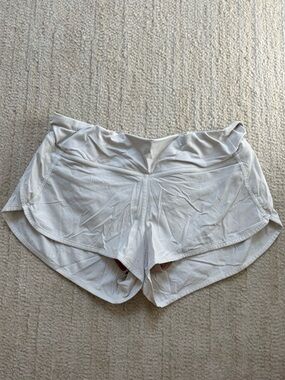 lululemon athletica White Athletic Shorts